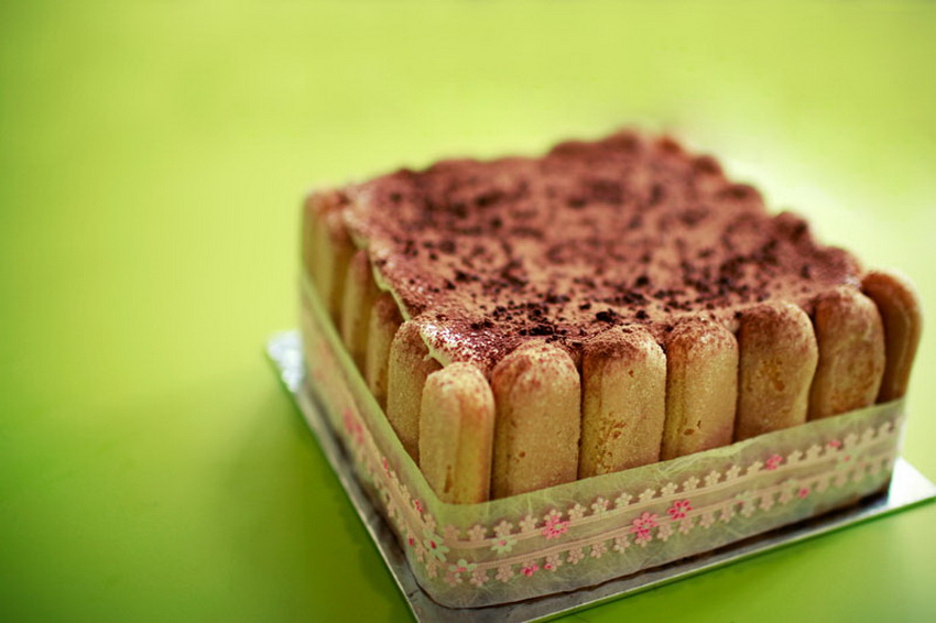 Beautiful Of tiramisu cake